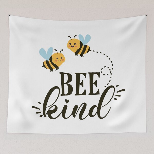 Item preview, BEE KIND   - T-shirts ,sticker ,wall poster ,phone cases ,coffee mug ,hat etc.... designed and sold by Designerstown.