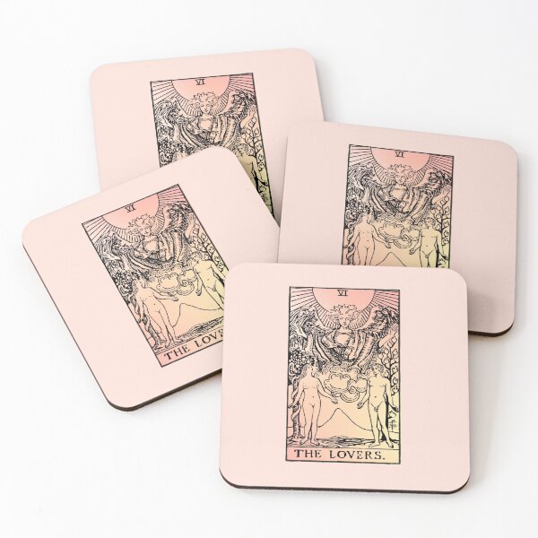 Item preview, Pastel Tarot - Tarot The Lovers designed and sold by mooneko.