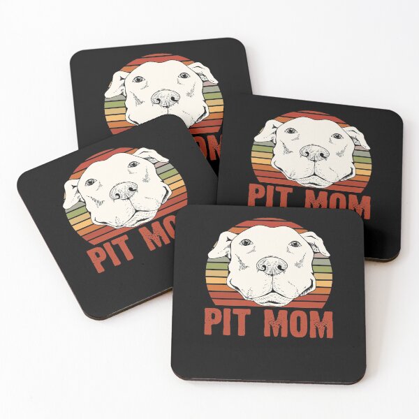 Item preview, Pit Mom American Pitbull Pet Owner Dog Lover designed and sold by Nessshirts.