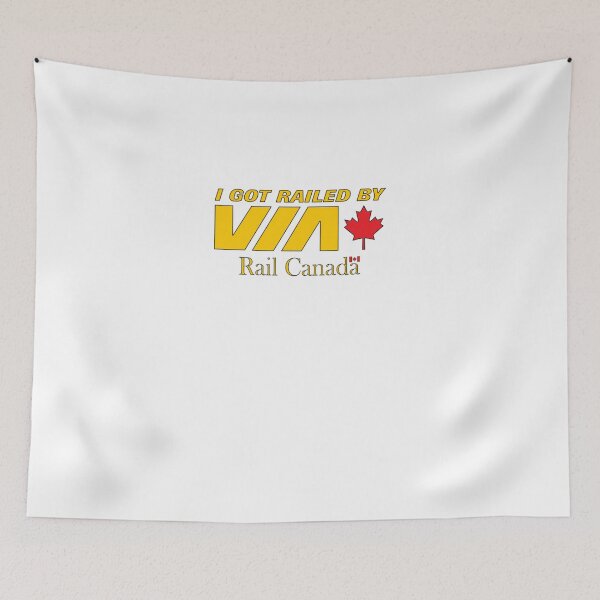 Item preview, I Got Railed by Via Rail Canada Classic designed and sold by TRACEYCULLING.