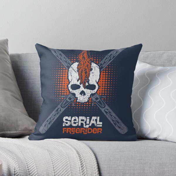 Serial Freerider Coussin