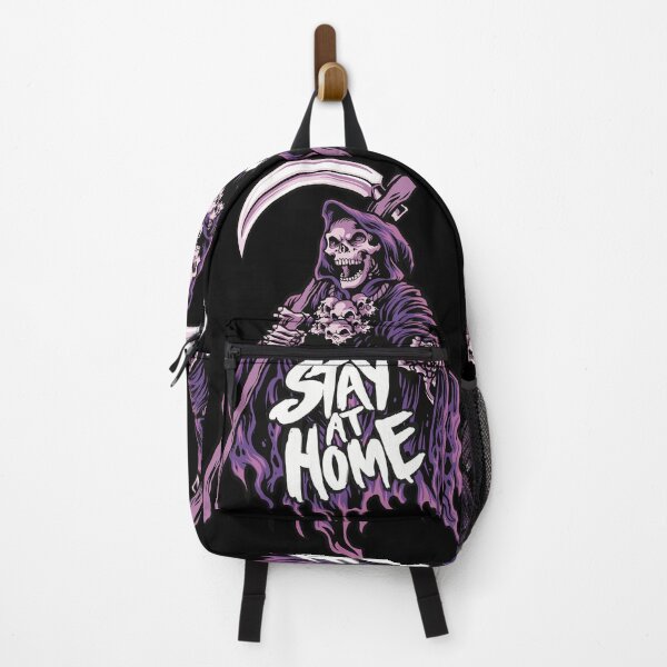 Item preview, Grim Reaper's Stay At Home Warning designed and sold by Vector Scout Lab.