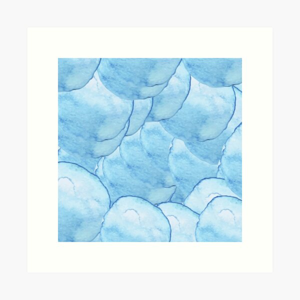 Item preview, Abstract Expressionist Blue designed and sold by Patternsadda.