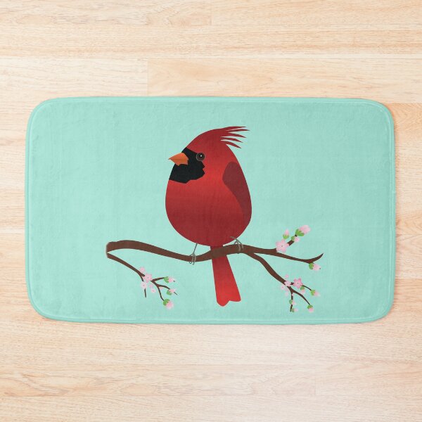 Item preview,  Cute egg shaped Northern cardinal designed and sold by Bwiselizzy.