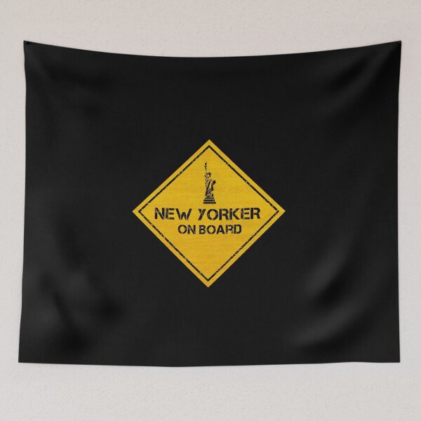 Item preview, New Yorker on Board designed and sold by CAUTION SHOP.