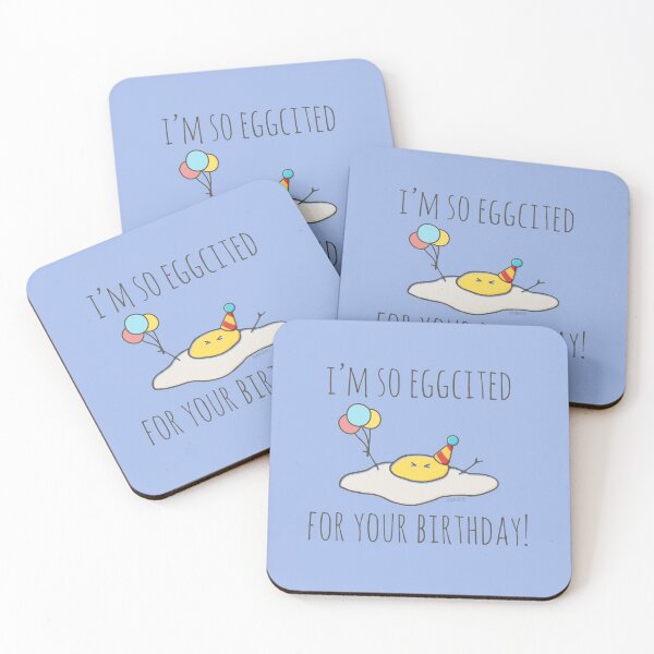 Item preview, I'm So Eggcited For Your Birthday! designed and sold by myndfart.