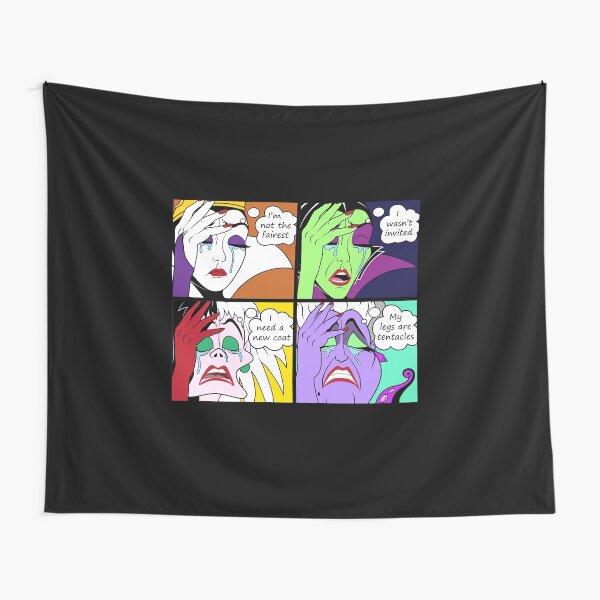 Villain World Problems Tapestry