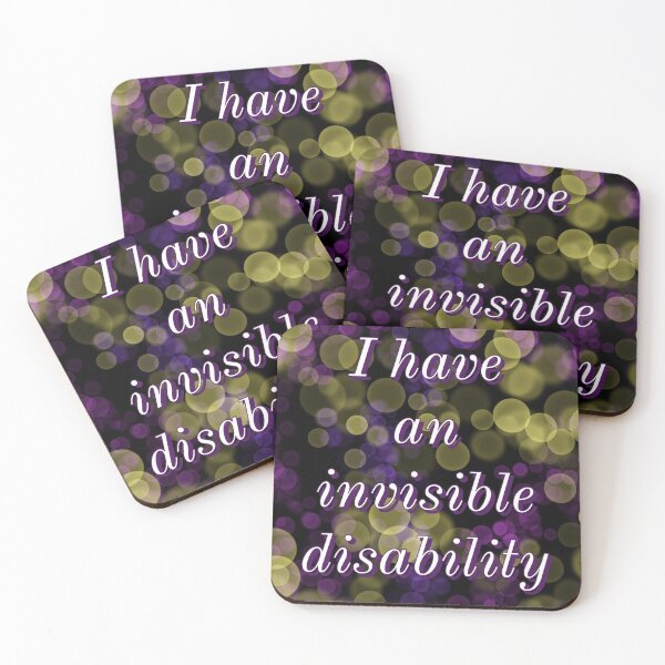 Item preview, I have an invisible disability  designed and sold by DiddyH.