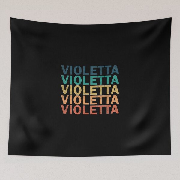 Item preview, Violetta Name T Shirt - Violetta Vintage Retro Violetta Name Gift Item Tee designed and sold by montoyalop.