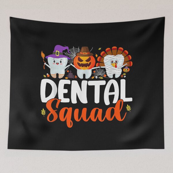 Item preview, Dental Squad Tooth Dentist Thanksgiving Halloween Family designed and sold by Evrard123123.