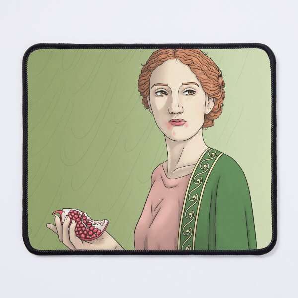 Item preview, Persephone with pomegranate designed and sold by CloudyCreativa.