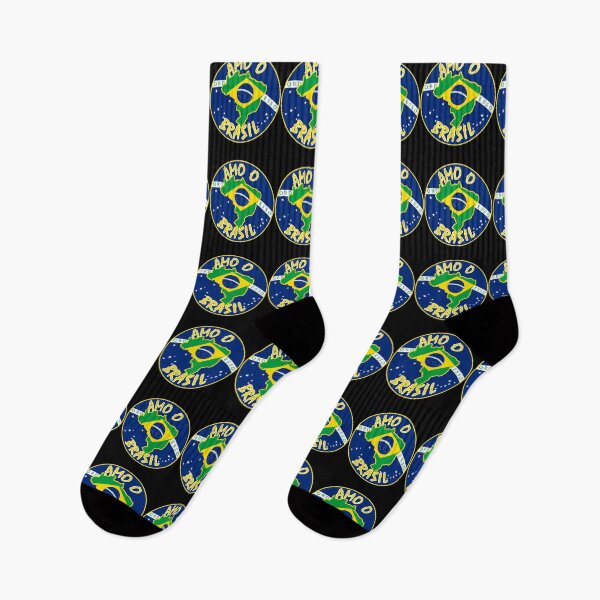 Item preview, I Love Brazil - Amo O Brasil designed and sold by TeesForTheWorld.