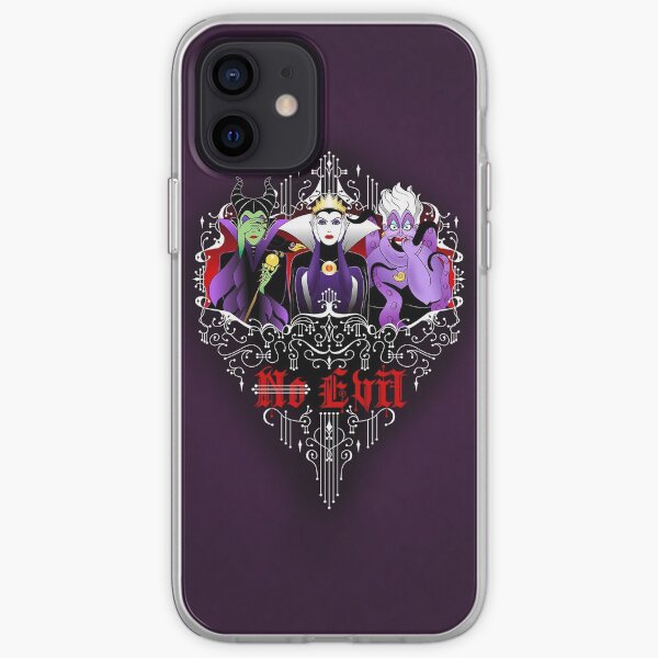 Three Wise Villains (Purple) iPhone Soft Case