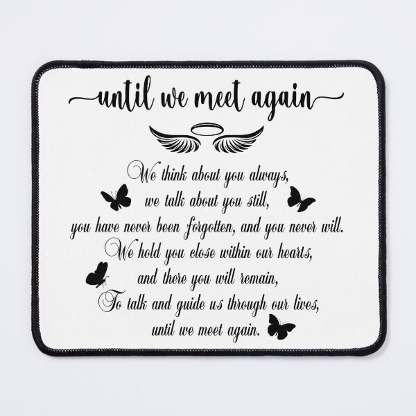 Item preview, Until We Meet Again designed and sold by SCStafford.