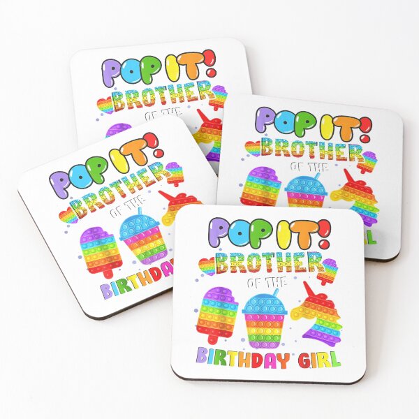 Item preview, Pop It Brother of the Birthday Girl | Birthday girl pop it | pop it unicorn designed and sold by ghazalish.