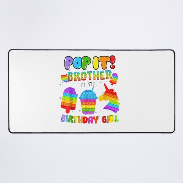 Item preview, Pop It Brother of the Birthday Girl | Birthday girl pop it | pop it unicorn designed and sold by ghazalish.