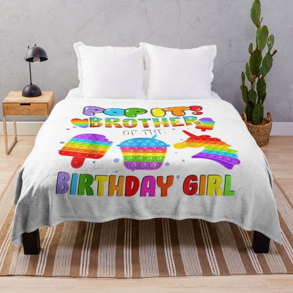 Item preview, Pop It Brother of the Birthday Girl | Birthday girl pop it | pop it unicorn designed and sold by ghazalish.