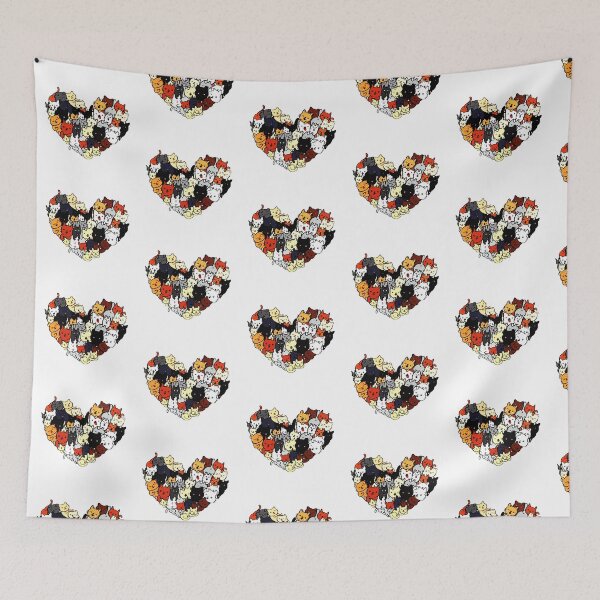 Item preview, Cat Heart Kitty Lover designed and sold by juicylogo699.