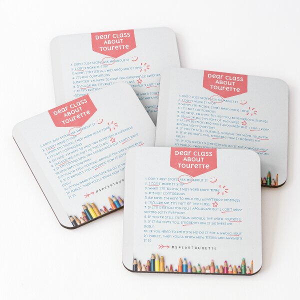 Item preview, Dear Class, About Tourette Syndrome .... 10 things you should know, Tourettes Awareness designed and sold by MJDezigns.