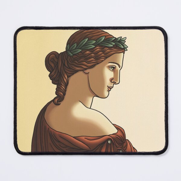 Item preview, Kalliope, Muse of Epic Poetry designed and sold by CloudyCreativa.