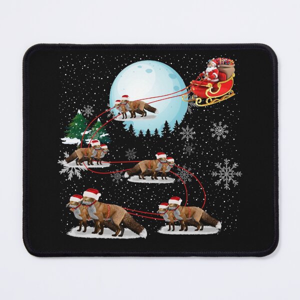 Item preview, X-mas Lights Pajama Matching Family Funny Santa Red Plaid Fox Christmas designed and sold by reginaturner.