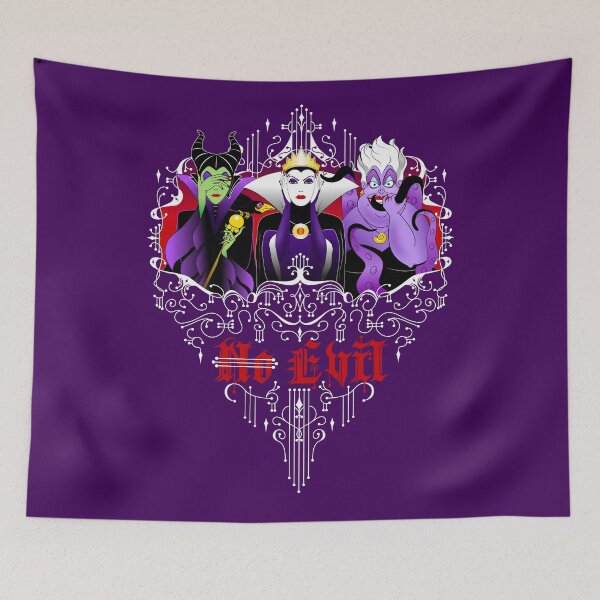 Item preview, Three Wise Villains (Purple) designed and sold by SwanStarDesigns.