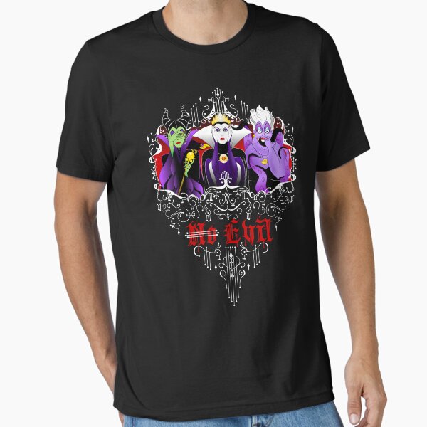 Three Wise Villains (black) Essential T-Shirt