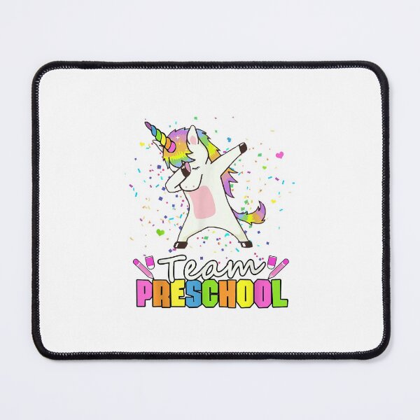 Item preview, Team Preschool Unicorn designed and sold by KimHolleyn.