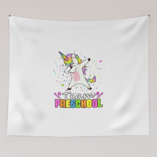 Item preview, Team Preschool Unicorn designed and sold by KimHolleyn.