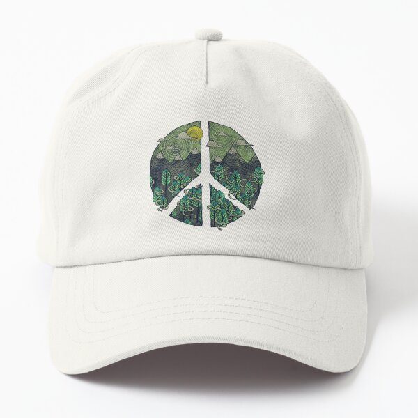 Peaceful Landscape Dad Hat