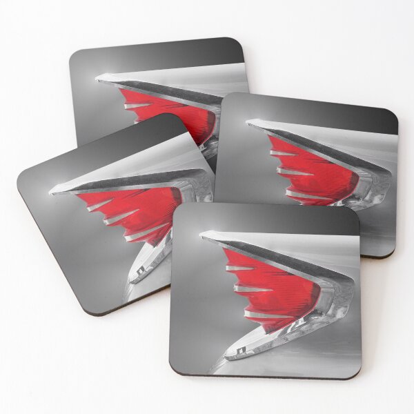 Item preview, US American classic car 1960 Fire flite tail fin abstract designed and sold by Beate Gube.
