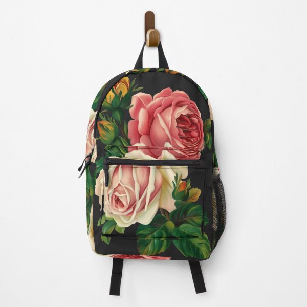 Item preview, pink and roses illustration, Rose Flower Vintage designed and sold by SorenOliben.