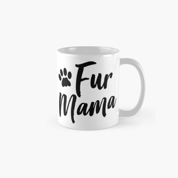 fur mama mug indigo