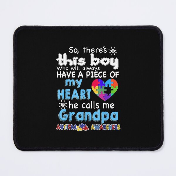 Item preview, There's This boy-He call me Grandpa - Autism Awareness shirt designed and sold by KimHolleyn.