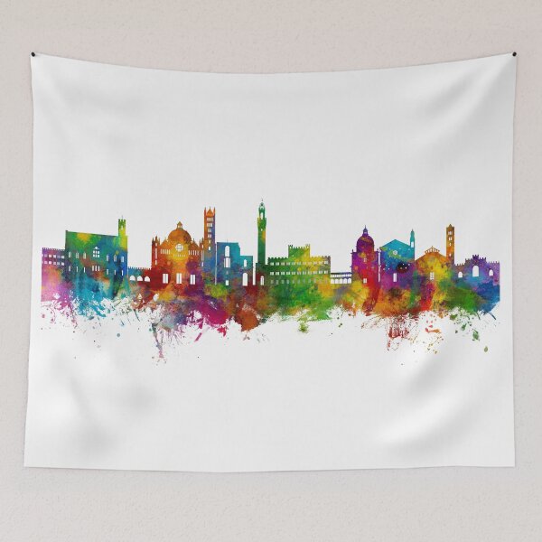 Item preview, Siena Italy Skyline designed and sold by ArtPrints.