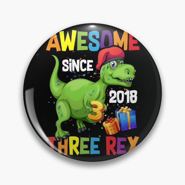 Item preview, Awesome Since 2018 Three Rex designed and sold by mteehut.