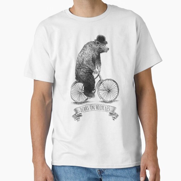 Item preview, Bears on Bicycles (lime option) designed and sold by opifan.