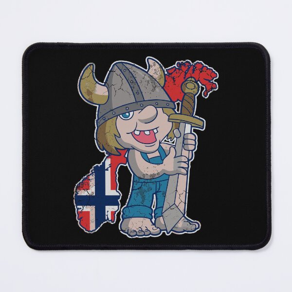 Item preview, Norwegian Troll Norway Flag Norge designed and sold by aileyava52.