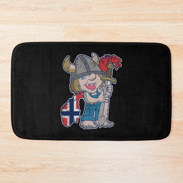 Item preview, Norwegian Troll Norway Flag Norge designed and sold by aileyava52.