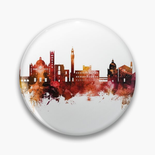Item preview, Siena Italy Skyline designed and sold by ArtPrints.