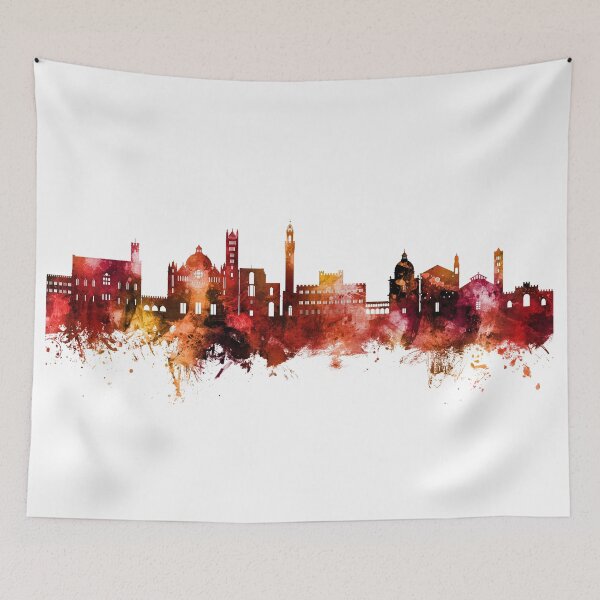 Item preview, Siena Italy Skyline designed and sold by ArtPrints.