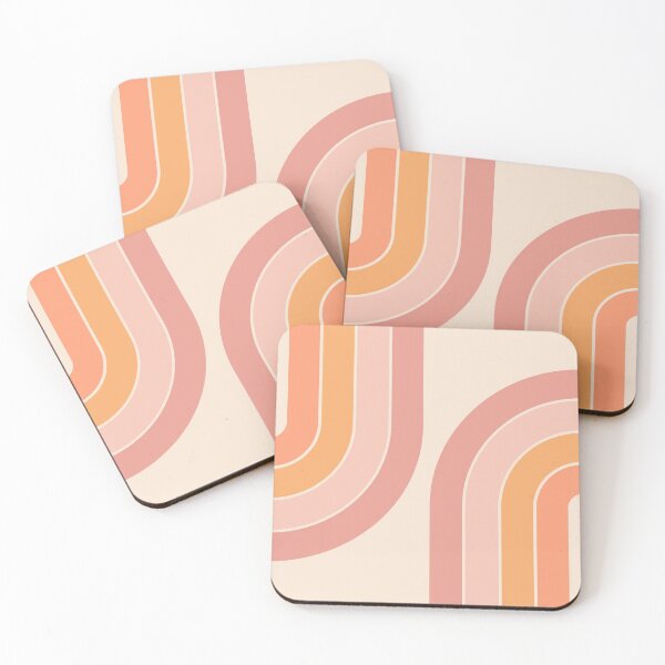 Item preview, Pink and orange arches designed and sold by BattaAnastasia.
