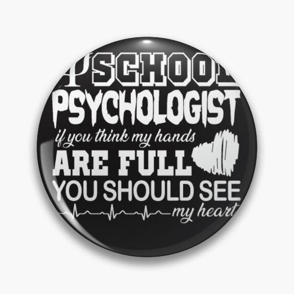 Item preview, School psychologist think my hands in my heart designed and sold by Themngocbao.