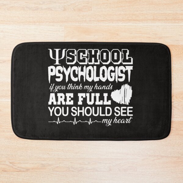 Item preview, School psychologist think my hands in my heart designed and sold by Themngocbao.