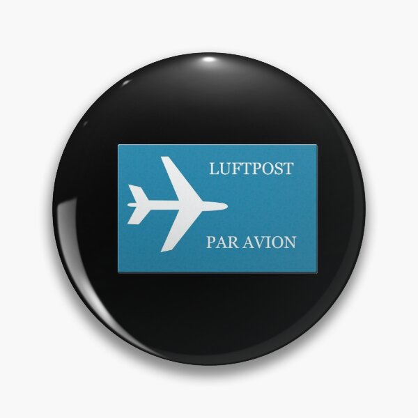 Item preview, Airmail style sticker. Luftpost designed and sold by funkyworm.