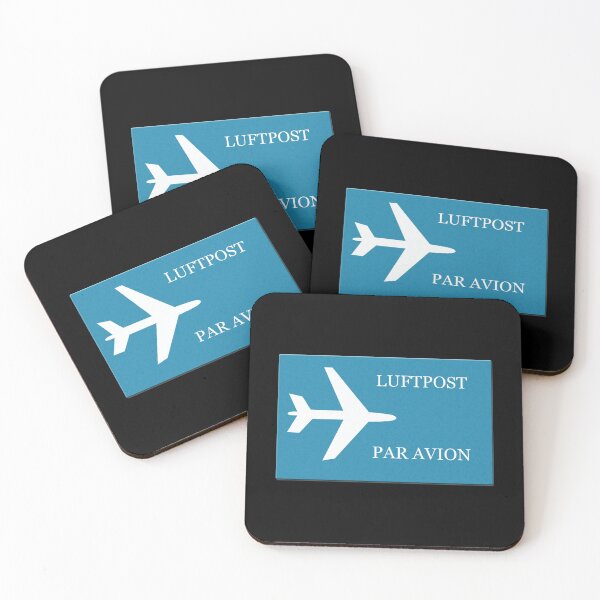 Item preview, Airmail style sticker. Luftpost designed and sold by funkyworm.