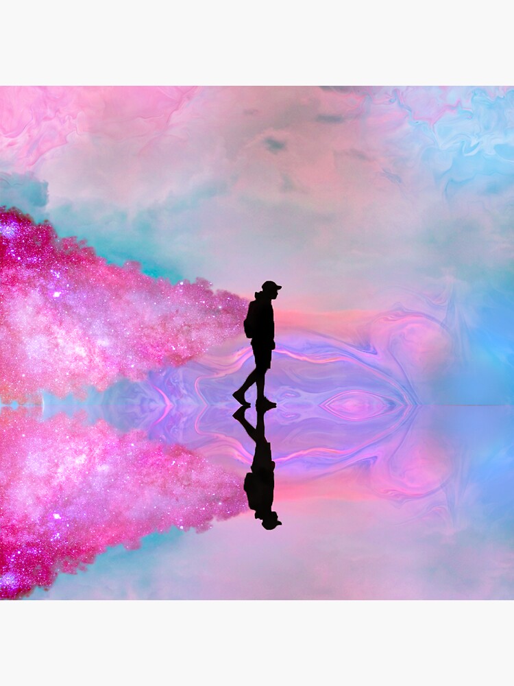 "Just walking by " Sticker by rosionsgallery Redbubble