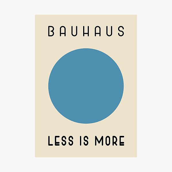 Item preview, Bauhaus homage Minimalist Modern Gallery Wall decor Print designed and sold by AtelierDiKoko.