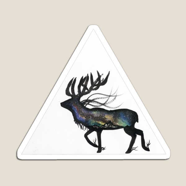 Beautiful Galaxy Stag. Magnet