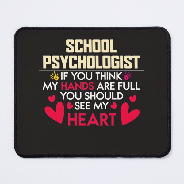 Item preview, My heart in school psychologist job women designed and sold by Themngocbao.
